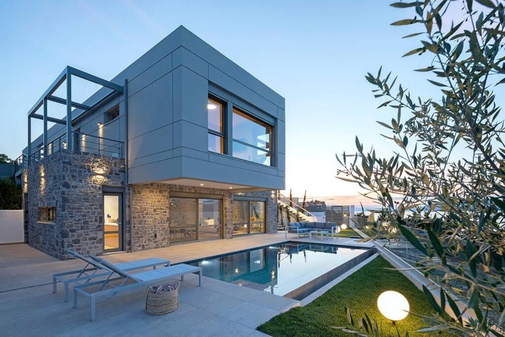 Villa Theologos Theologos  Eksteriør billede