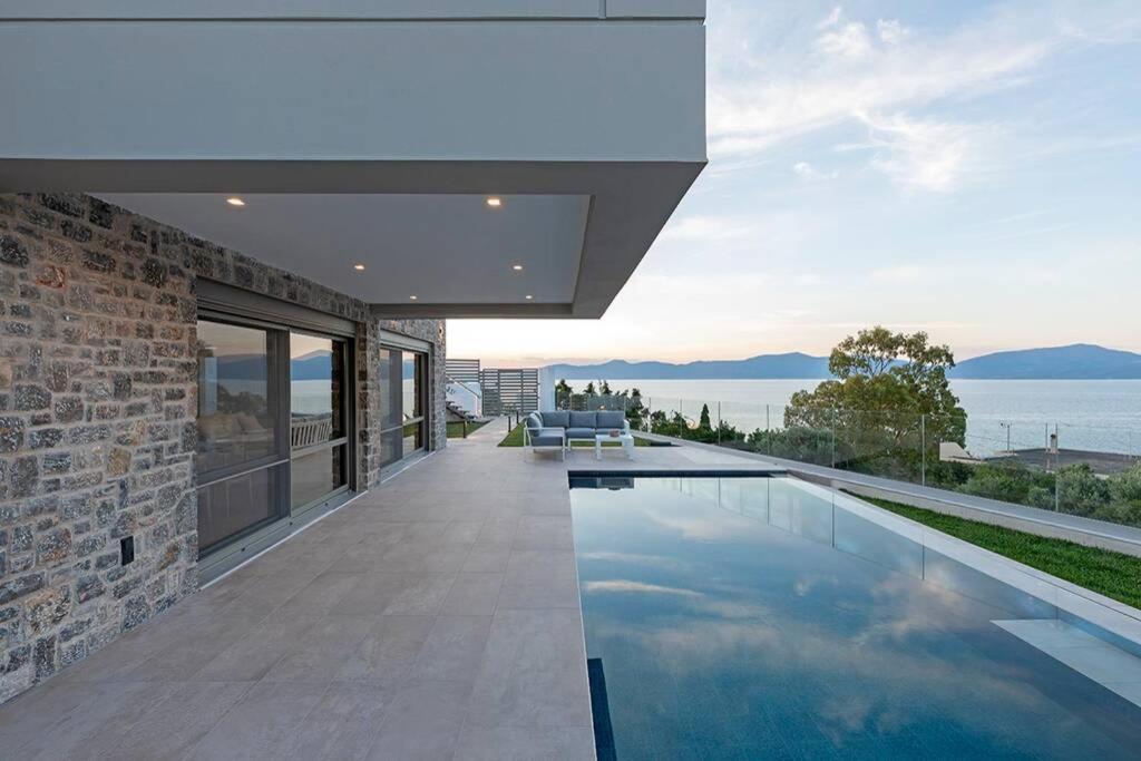 Villa Theologos Theologos  Eksteriør billede