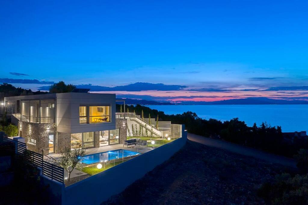 Villa Theologos Theologos  Eksteriør billede