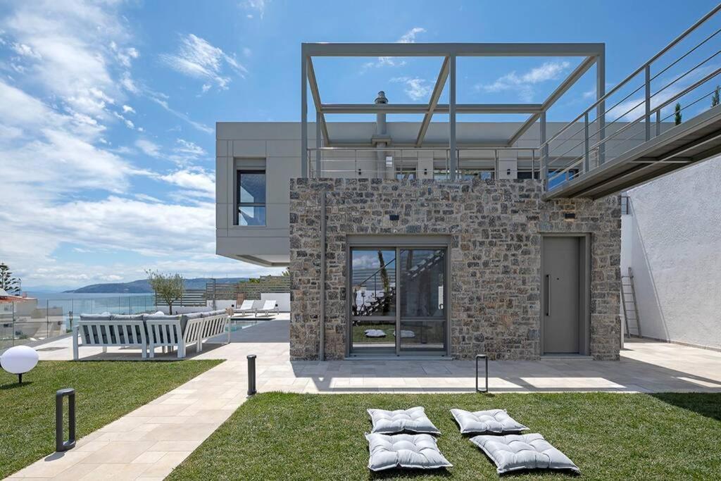 Villa Theologos Theologos  Eksteriør billede